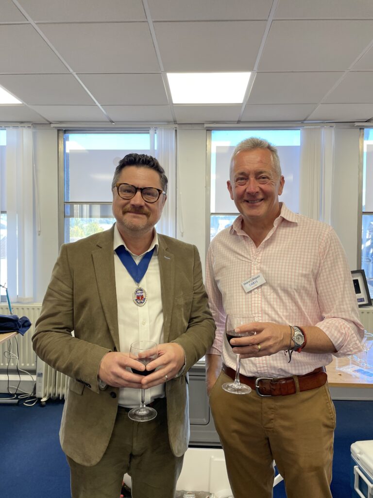 Deputy Mayor of Bath Ian and Chris
