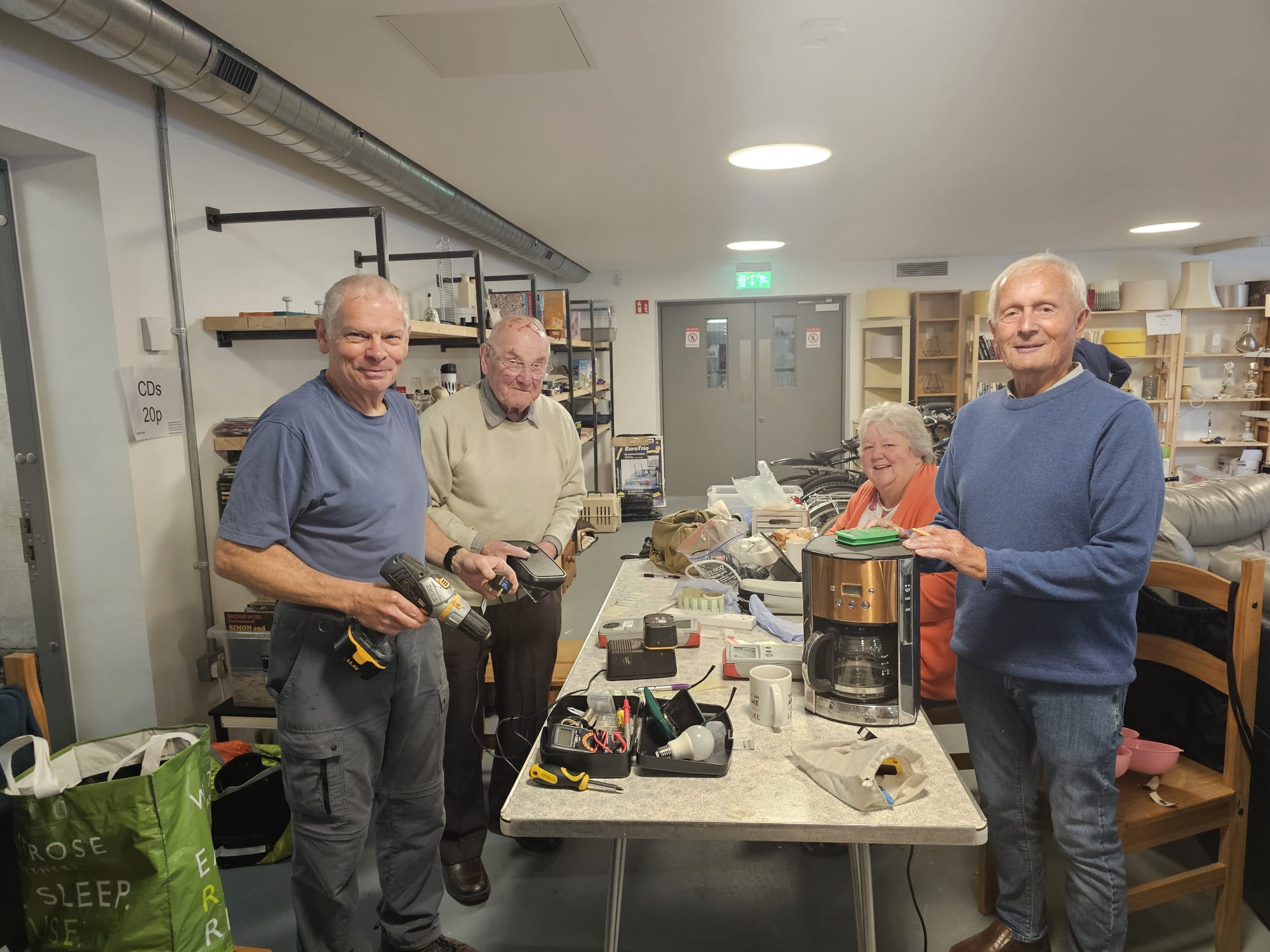 Reuse shop Pat test September 2025